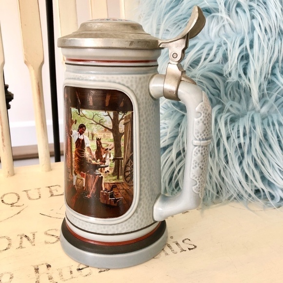 Avon, 1986,‎ Vintage, Beer Stein, The Blacksmith, Collectors, Limited Edition, - Picture 3 of 15